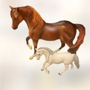 Breyer | Toys | Breyer Reeves Inch Brown Lets Go Riding Horse Figure ...